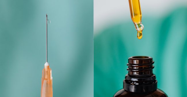 dropper-versus-injection-OFW image of hcg injection and hcg drops